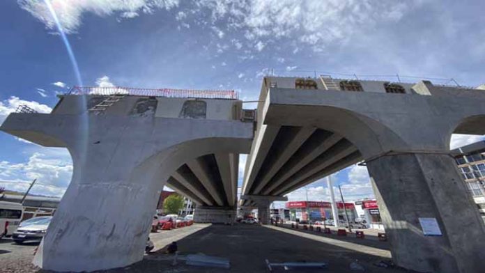 Preocupa a vecinos de Mil Cumbres construcción dispareja de distribuidor vial