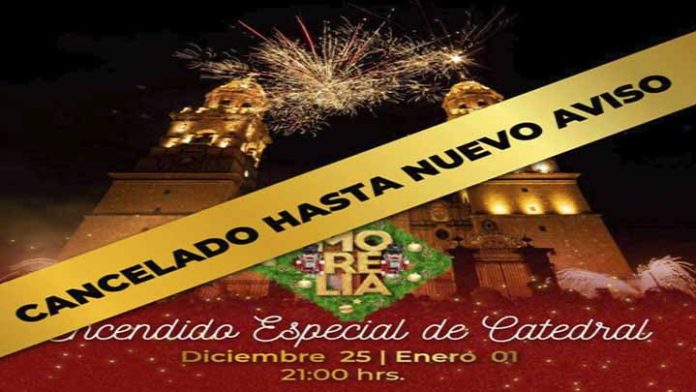 Recuerda que hoy no habrá encendido especial de Año Nuevo en Catedral