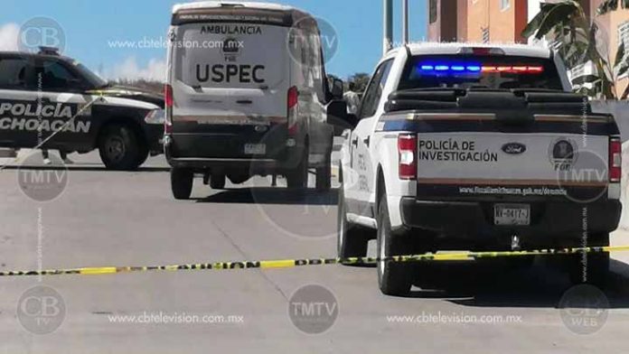 Otro muerto en Morelia, ahora fue en Villas del Pedregal