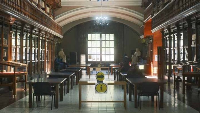 Uno de los lugares con más alto valor histórico del estado; la Biblioteca Pública