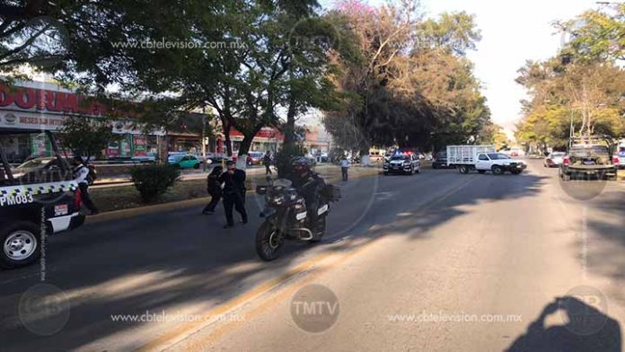 Gran movilización policiaca en Camelinas, tras detonaciones de arma de fuego