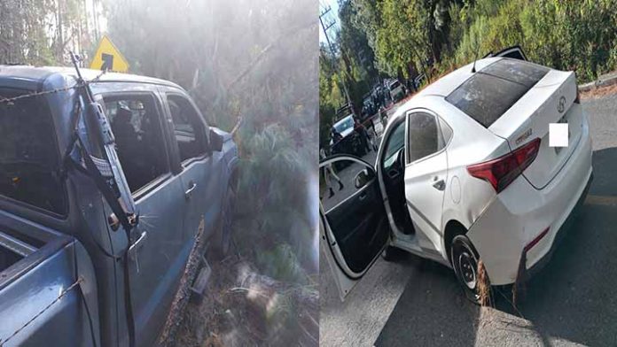 Militares aseguran arsenal y vehículos en Zinapécuaro