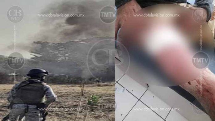 Balean a familias de Aguililla; hay varios heridos