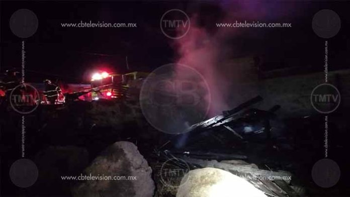 Hombre muere calcinado dentro de su casa en Morelia