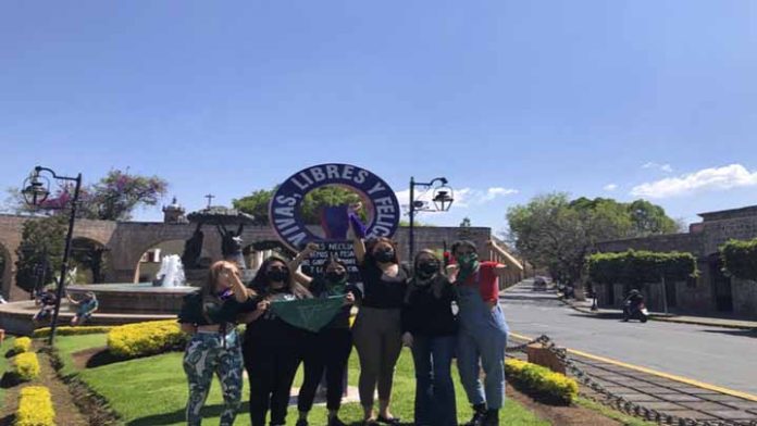 Colectivos feministas, niegan acuerdo de “no pintas” para el 8M en Morelia