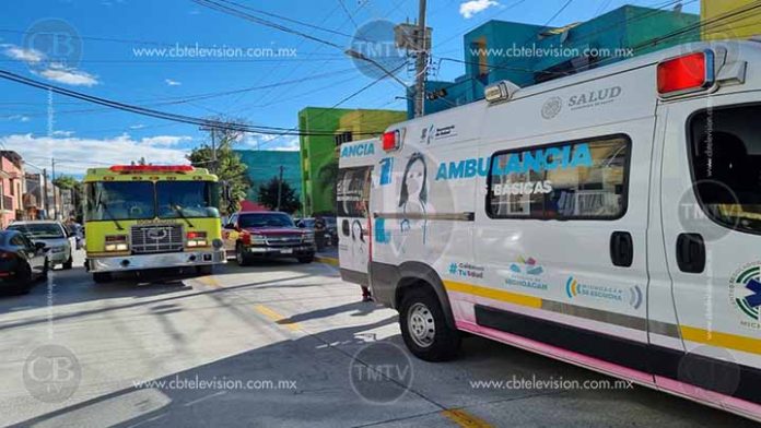 Motociclista herido al chocar con camioneta en la avenida Ocampo