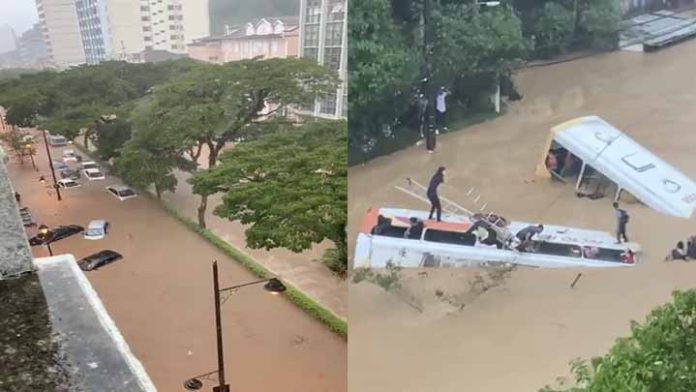 Río de Janeiro sufre por las fuertes lluvias, hay más de 100 muertos