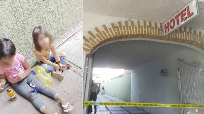 Abandonan a dos niñas en un cuarto de hotel
