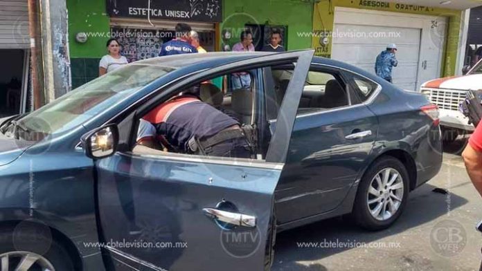 Ejecutan automovilista en el centro de Zitácuaro