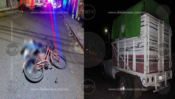Camioneta mata a dos niños que viajaban en una bicicleta