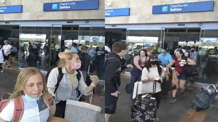 “No fueron balazos”, asegura Fiscalía por reporte en aeropuerto de Cancún