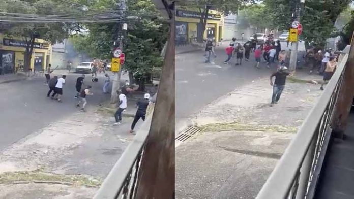Otra trifulca en el fútbol, ahora en Brasil, hay almenos un fallecido