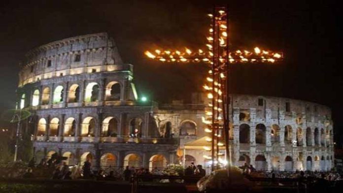 Familias ucraniana y rusa llevarán la cruz en el viacrucis en Roma