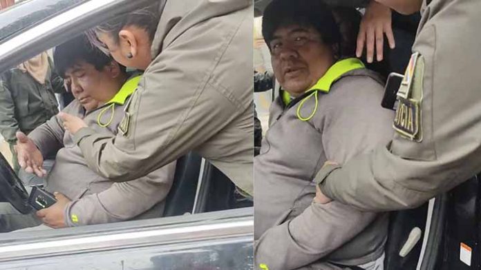 “Yo soy de Ucrania, eh venido de la guerra”, argumenta conductor ebrio