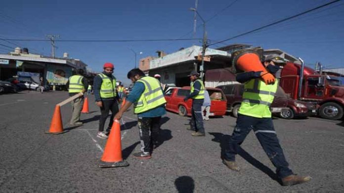 Ordenamiento en la Central de Abasto a cargo del Gobierno Municipal de Morelia