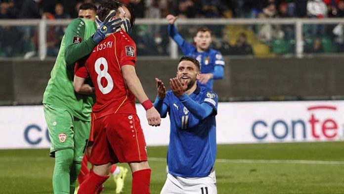 ¡Increíble! Italia se queda fuera del Mundial Qatar 2022