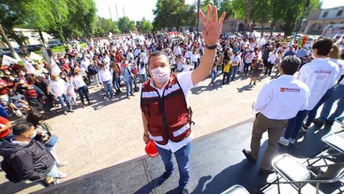 Morena, el partido con más aceptación en Morelia: Barragán