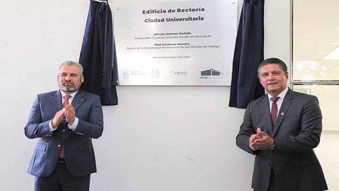 Campus de la UMSNH en Zamora y Uruapan, son prioridad de gobierno: Bedolla