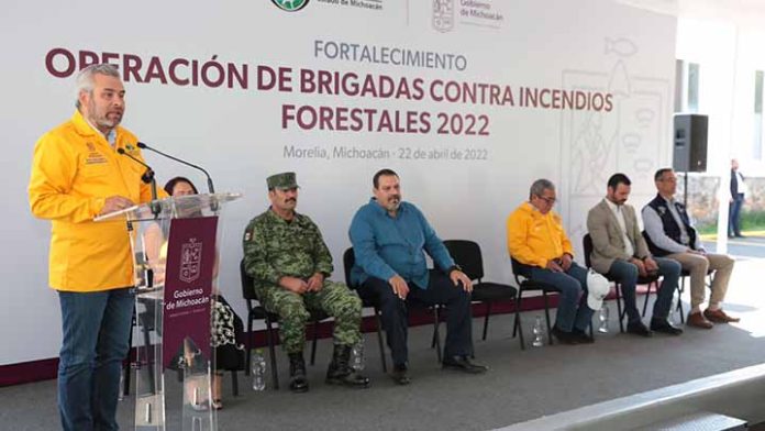 Se invirtieron más de 11 mdp para el combate de incendios en Michoacán