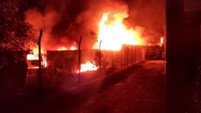 Así se vivió el incendio en la planta de la CFE en Morelia