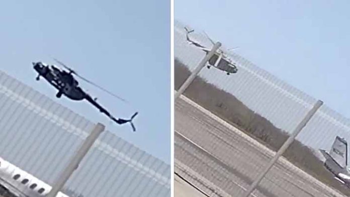 Se desploma helicóptero de la marina en Mazatlán