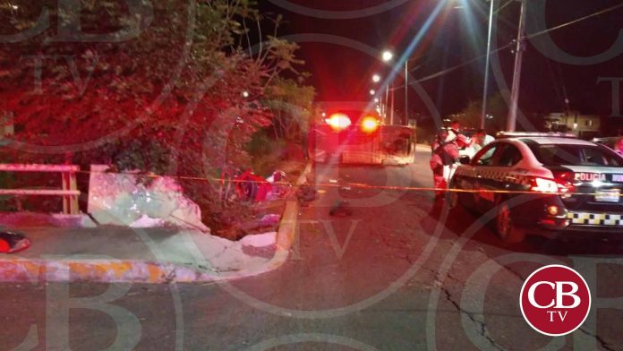 Una persona fallecida fue el saldo que dejó la volcadura