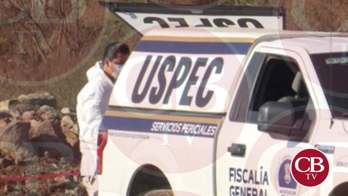 El cadáver de una persona
