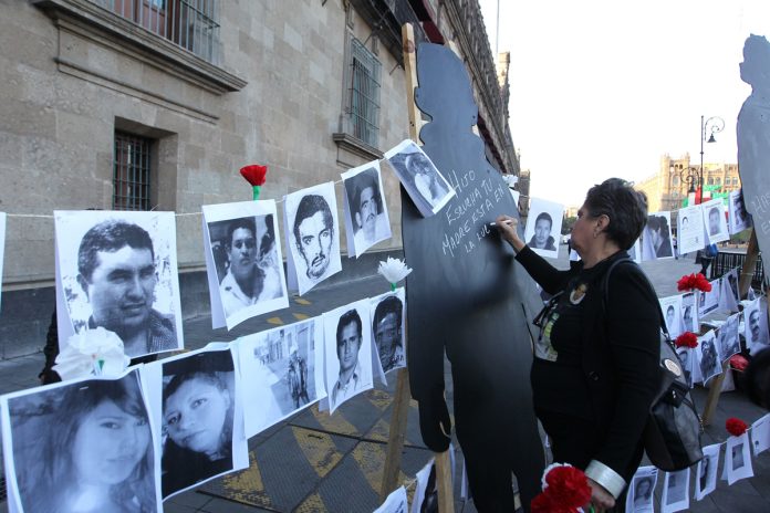 desaparecidas y no localizadas en México