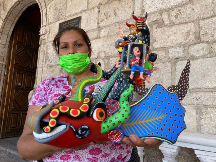El diablito de Ocumicho que llegó a Morelia en un pez diablo