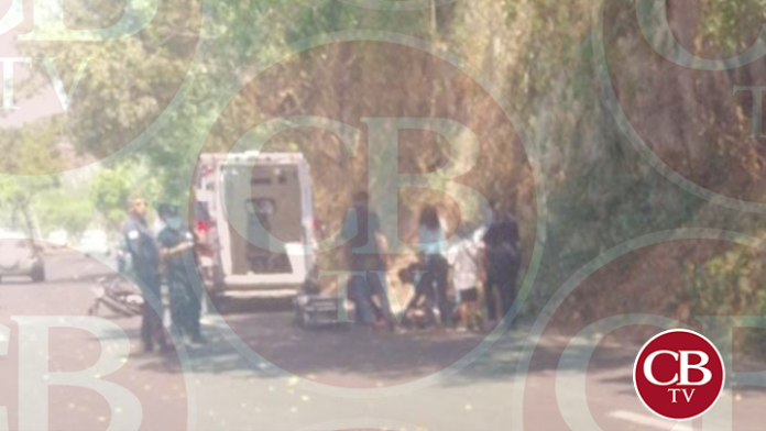 Choque múltiple en el libramiento de Morelia, a la altura de Casa Michoacán