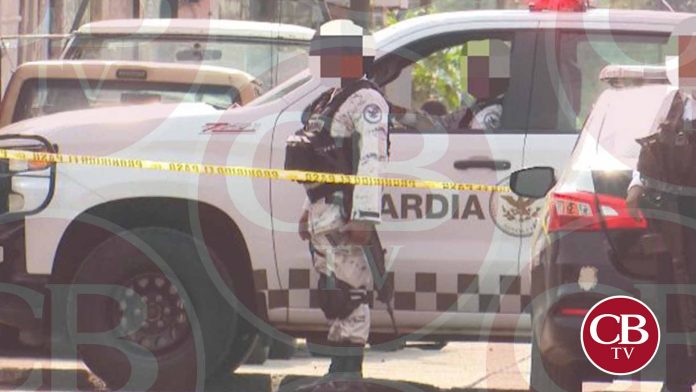 Una elemento de la Guardia Nacional