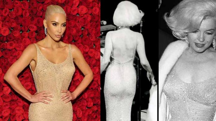 Kim Kardashian Pierde 7 kilos en tres semanas para llevar el visto de Marilyn Monroe