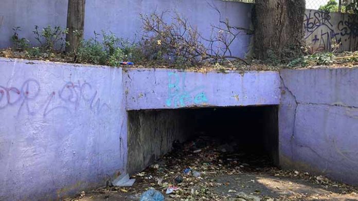 Antiguo drenaje amenaza a los vecinos de Avenida solidaridad con inundaciones