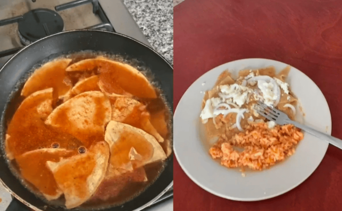 Una mujer española se vuelve hazmerreír en México por su receta de Chilaquiles