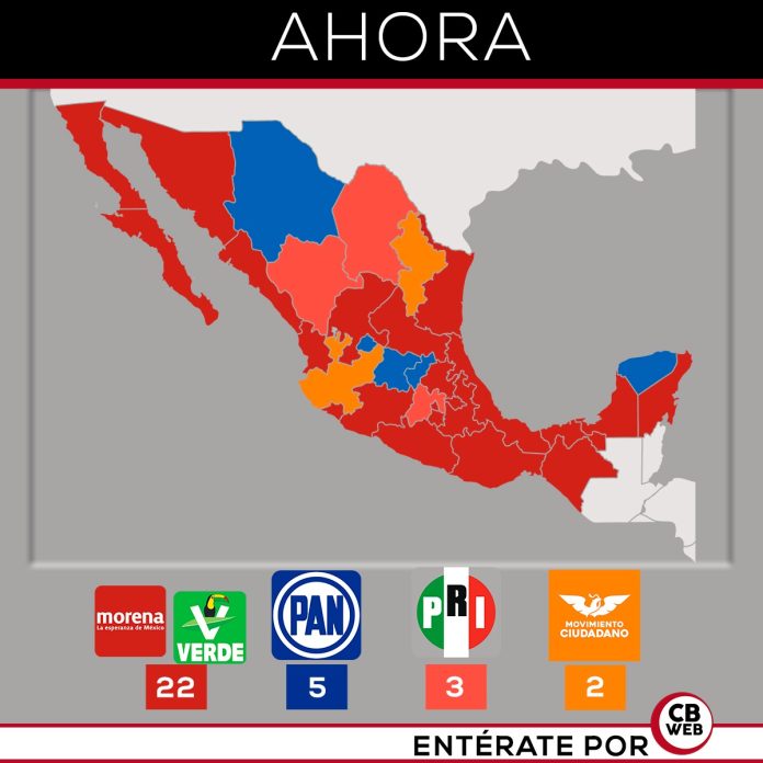 Conoce los perfiles de los candidatos electos para las gubernaturas actuales en México