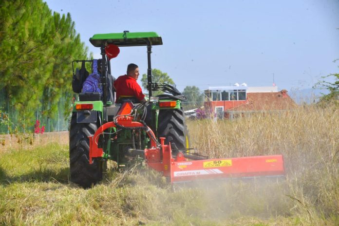 Se rehabilitaron 70 hectáreas de terreno, beneficiando a las tres etapas del fraccionamiento