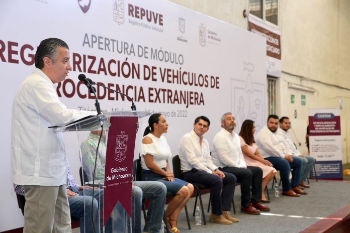 Recurso de reemplacamiento será para infraestructura; será hasta el 30 de septiembre: Navarro García
