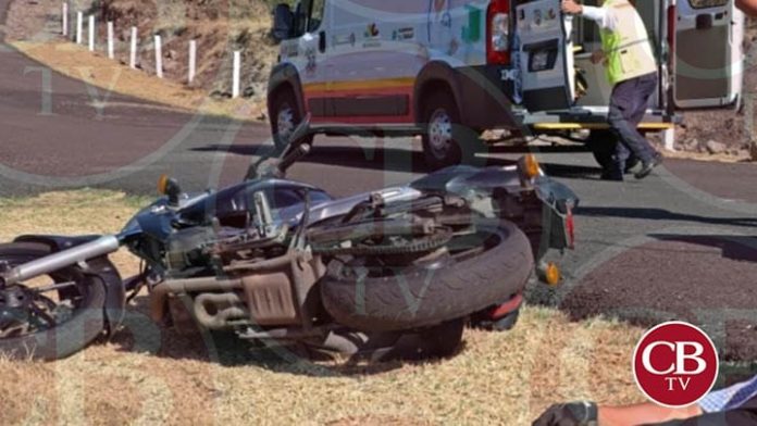 “La última rodada”; pareja de motociclistas se matan en Cuitzeo