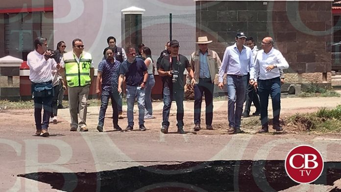 Maquinaria iniciará hoy lo trabajos en el socavón de Siervo de la Nación: Alfonso Martínez Alcázar