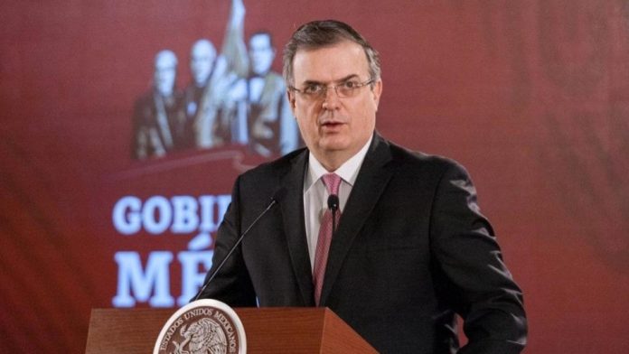 canciller Marcelo Ebrard