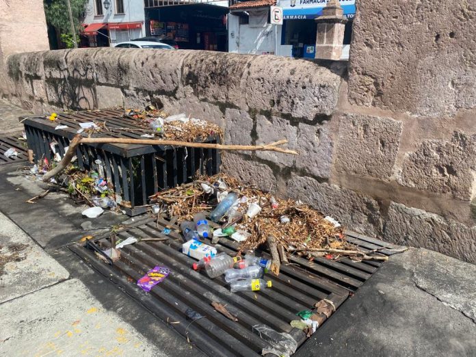 Acumulación de Basura, principal factor de Inundaciones en Morelia