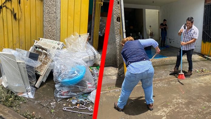 Una vez más la lluvia se lleva la vida de los habitantes de la colonia Carlos Salazar