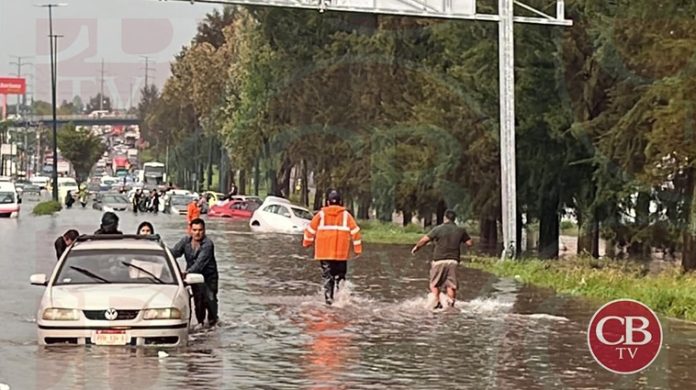 Apoya PC estatal en afectaciones tras tromba en Morelia