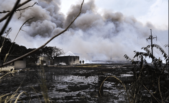 Hallan los restos de cuatro personas en el lugar del incendio de Matanzas, Cuba