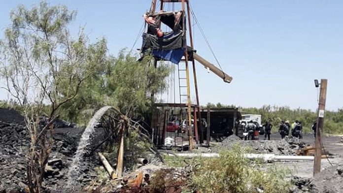 Búsqueda de mineros se complico; dron no puede acercarse a ellos
