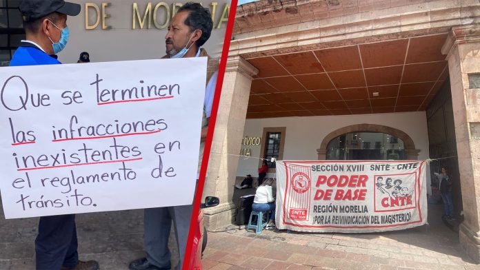 Multan vehículos de normalistas por su plantón y ahora se manifiestan en los juzgados cívicos