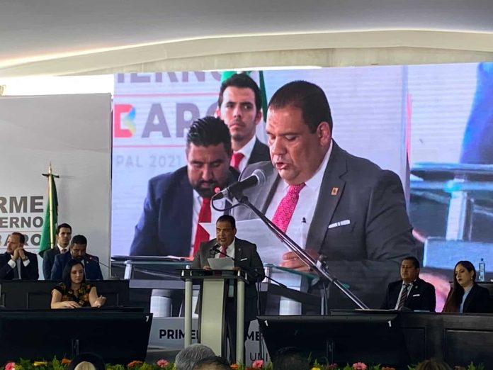 Rinde Bladimir González su primer Informe de Gobierno en Tarímbaro