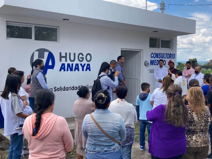 Hugo Anaya inaugura dispensario médico en la comunidad de Cujuarato