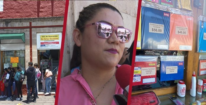 Se desquician papelerías de Morelia por regreso a clases