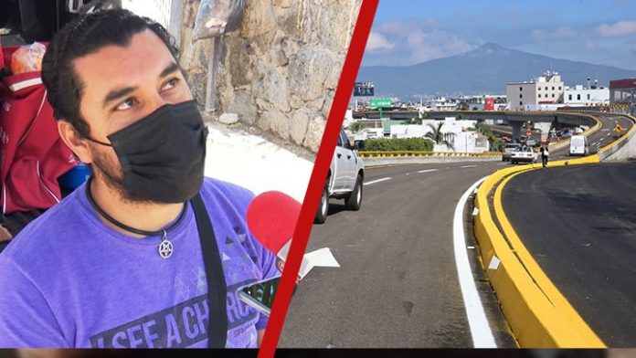 Después de 2 años, hoy por fin abrieron puente elevado de salida a Mil Cumbres